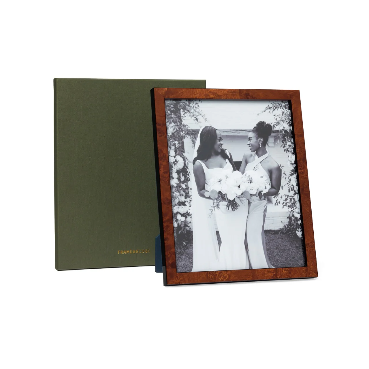 Burl Wood Frame: 9x11 - Image 3